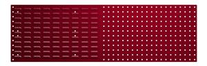 14025156.** Bott cubio Combination panel1486mm wde x 457mm high. 1/2 perforated (square hole) panel for use with tool hooks and 1/2 louvre panel for use...